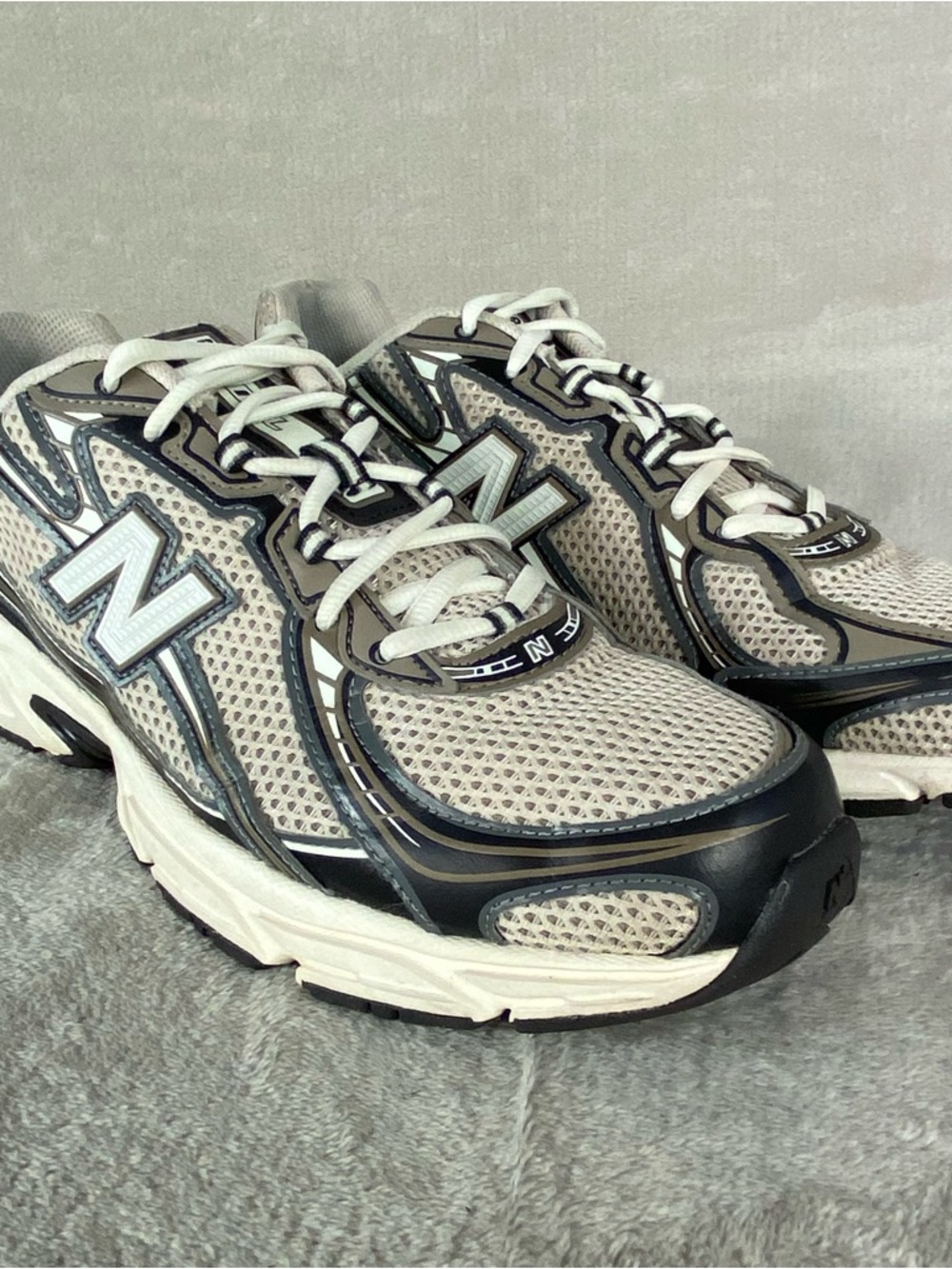New Balance 740 U740JTD Mens Size 11.5 Brown Gray Running Shoes Athletic